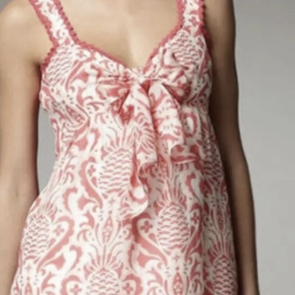 Kate Spade Women’s Size 8 Pineapple Print Summer Staple Front tie